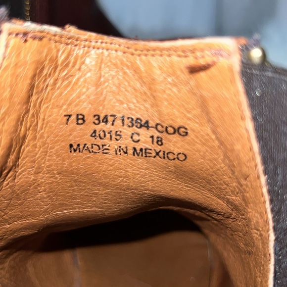 FRYE CARLY ZIP CHELSEA  COGNAC - Picture 9 of 9